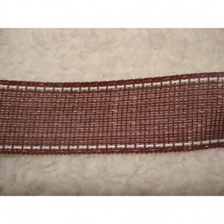 ruban 4cm marron 200m (nouveau)