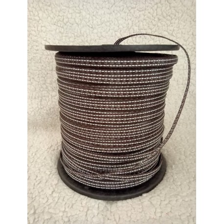 ruban 12 mm marron 500m
