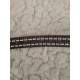 ruban 12 mm marron 500m